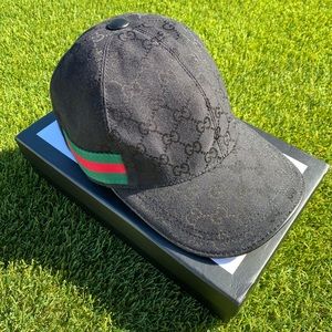 Gucci Monogram Canvas Hat